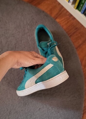 #puma #suede #yeşil 