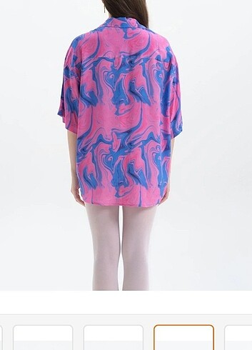 Diğer #oversize #gömlek #pembe #neon