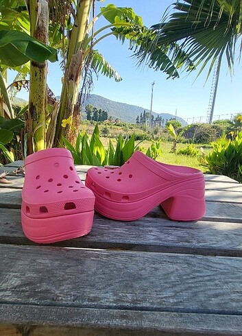#crocs #topuklu #pembe #39 #40