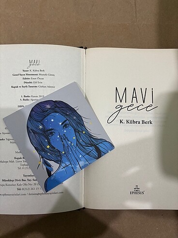  Beden Mavi gece kitabı