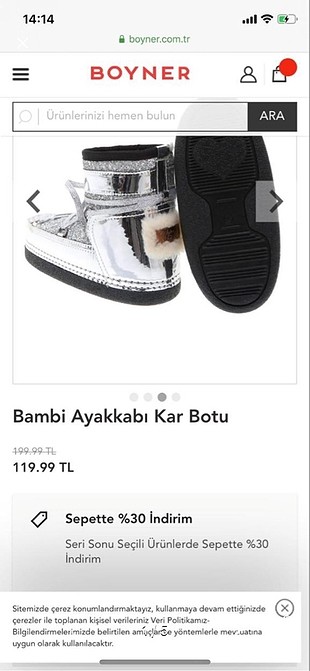 Banbi kar botu yeni.