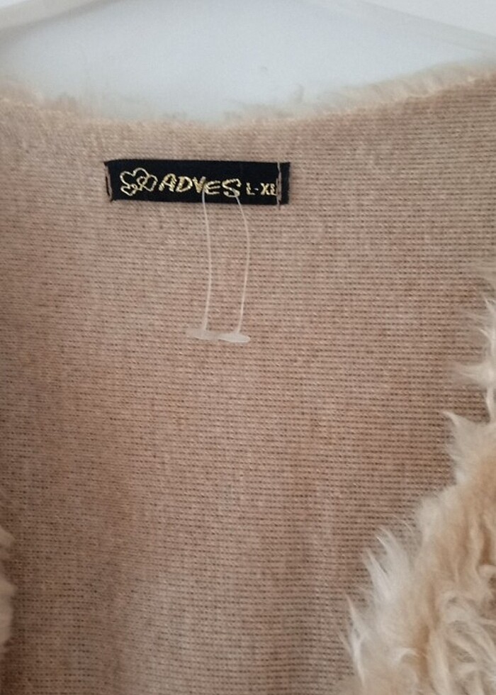 Kadın yelek uzun  - Görsel 2