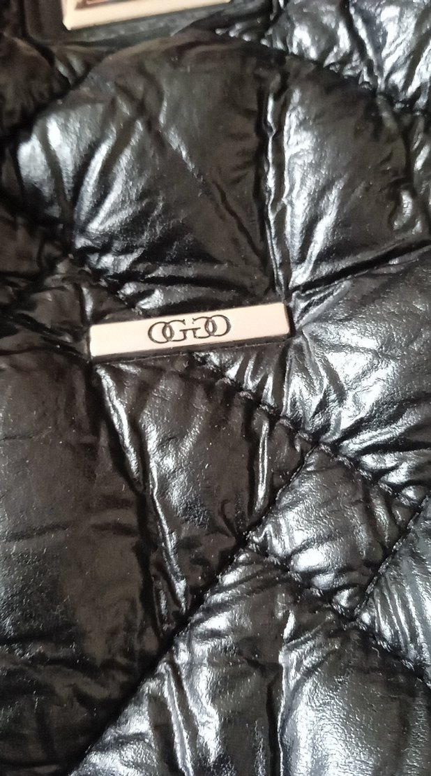 Parlak Siyah Deri Kadın Çantası - Görsel 4