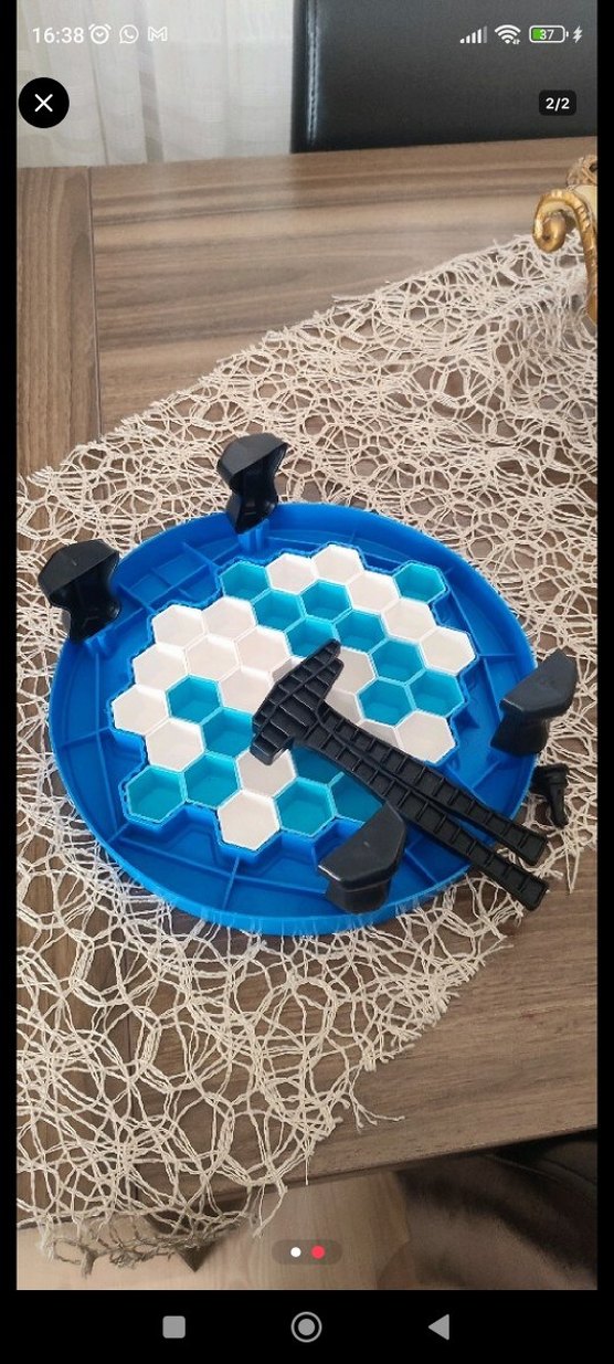 Mavi Altıgenli Eğitici Zeka Oyunu - Görsel 2