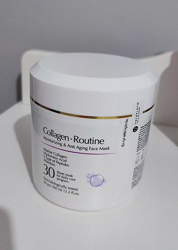 heraflora Kolajen ve Hyaluronik Asit İçeren Nemlendirici maske - Görsel 2