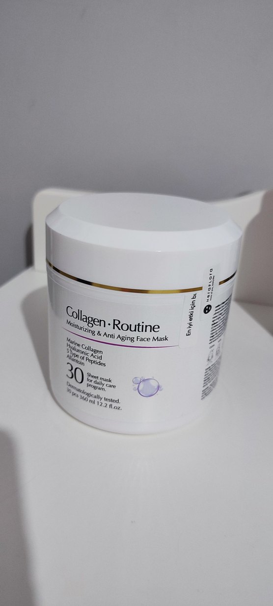 heraflora Kolajen ve Hyaluronik Asit İçeren Nemlendirici maske - Görsel 2