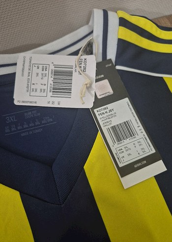 3xl Beden sarı Renk Orijinal Fenerbahçe erkek forma