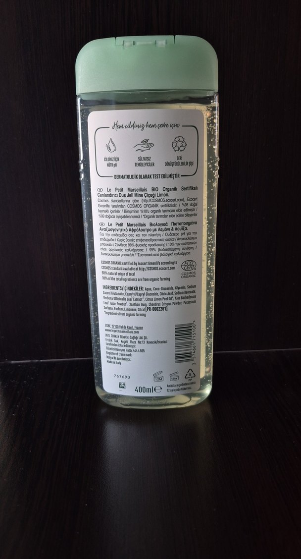Le Petit Marseillais BIO Organik duş jeli 400 ml - Görsel 2
