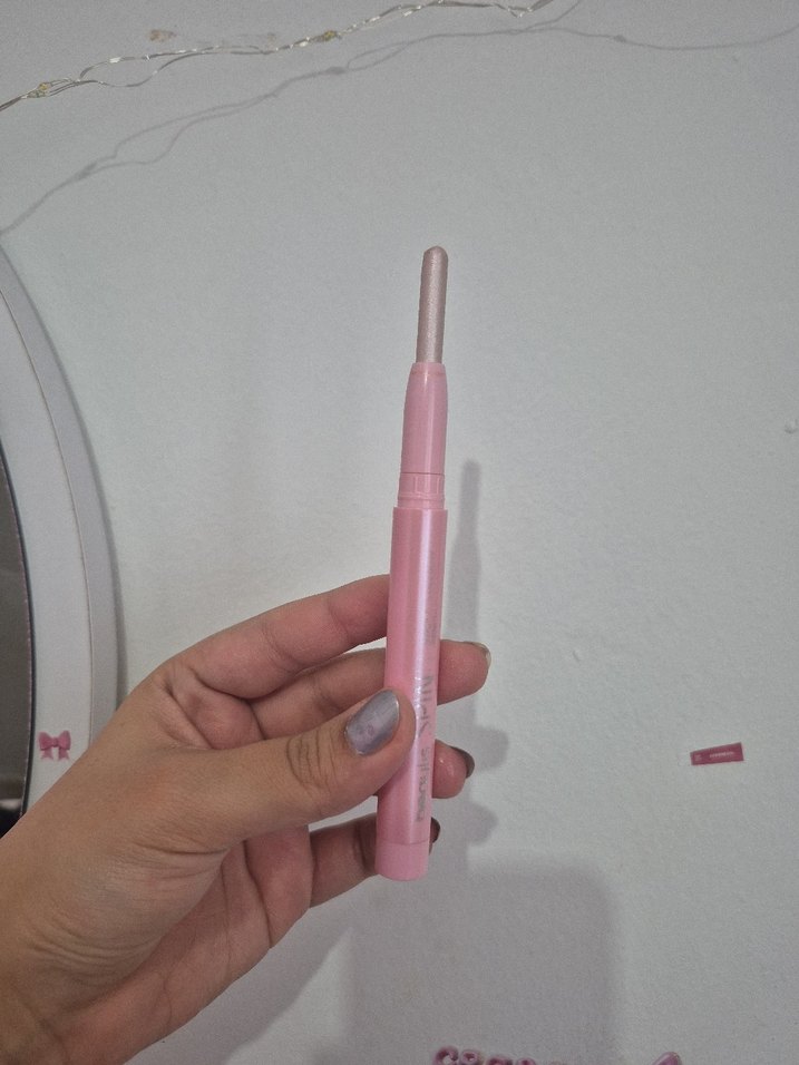 Pastel Pembe ışıltılı tonlar göz farı - Görsel 2