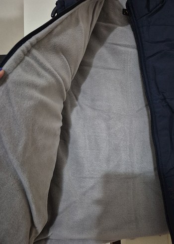 Erkek Lacivert Yüksek Yakalı Fermuarlı Yelek - Görsel 4