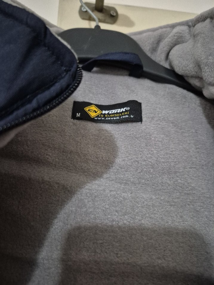 Erkek Lacivert Yüksek Yakalı Fermuarlı Yelek - Görsel 5