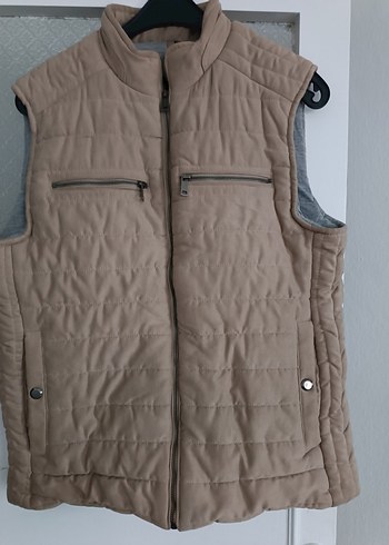 LC Waikiki Bej Kapitone Sisme Yelek