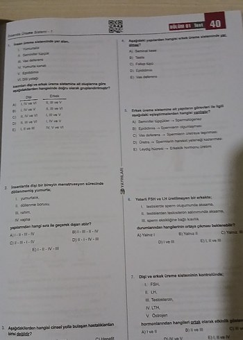 AYT Biyoloji Soru Bankası 3D Video Çözümlü - Görsel 2