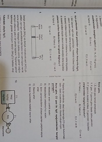 AYT Kimya Soru Bankası - Görsel 2