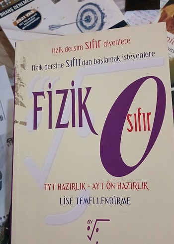 Sınav Hazırlık Kitabı - Fizik Problemleri - Görsel 2