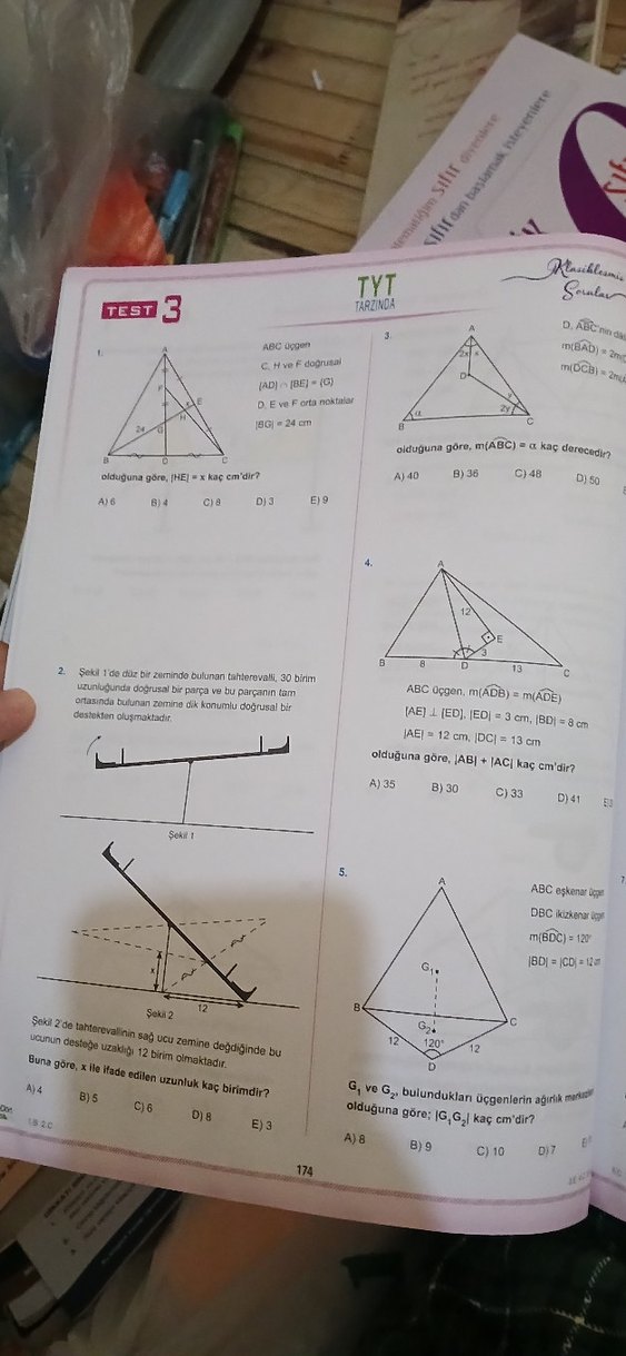 TYT-AYT Geometri Konu Anlatımlı Soru Bankası 1. Kitap - Görsel 3
