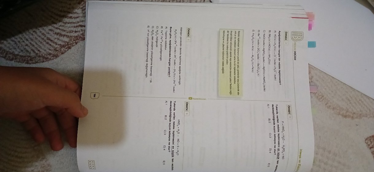 BENİM HOCAM AYT KİMYA - Görsel 2