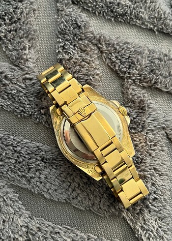 Altın Renkli Klasik Erkek Kol Saati - Görsel 3