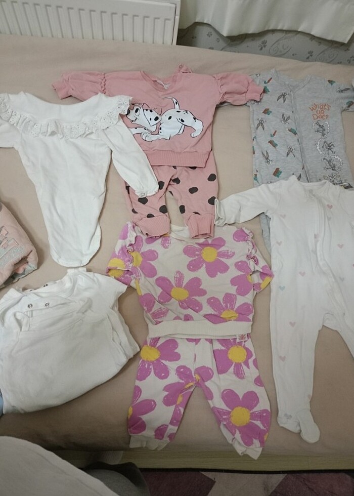 Toplu satış 3/6 aylık kız bebek  - Görsel 2