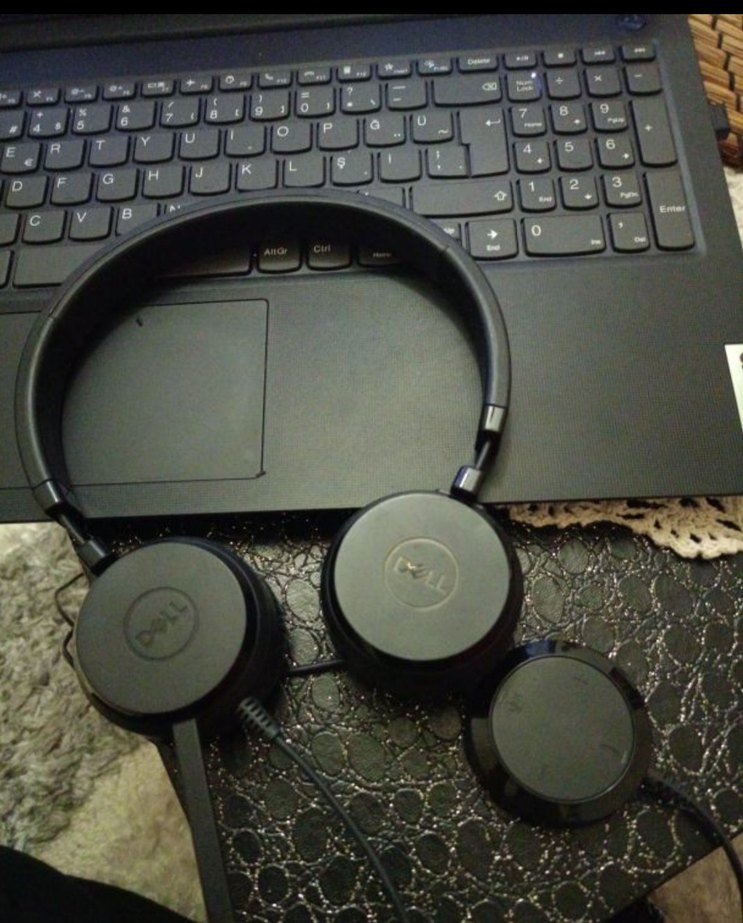 Dell Siyah  oyuncu Kulaklık - Görsel 2