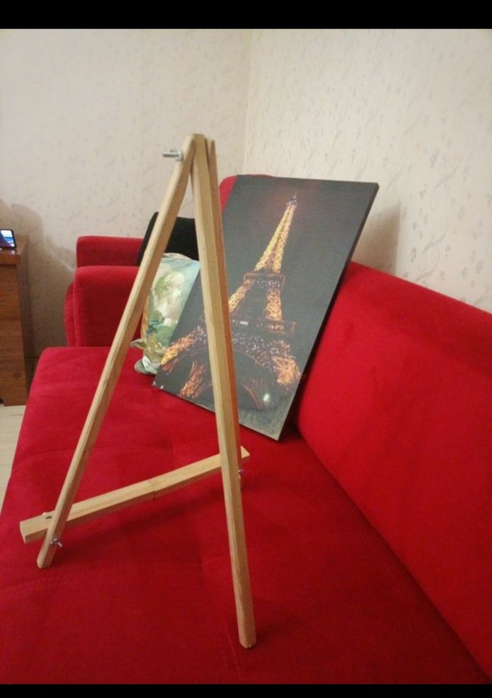 Ahşap Çerçeve ve Şövale - Görsel 3