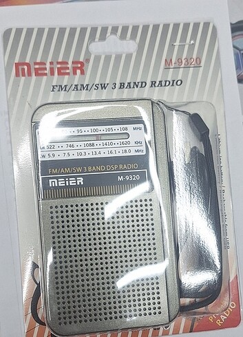 9320 şarjlı radyo