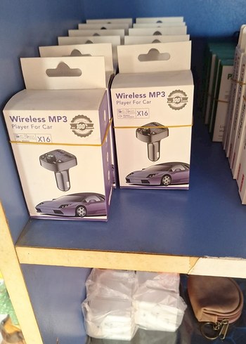 Mor Kablosuz MP3 Çalar Araç Kiti X16