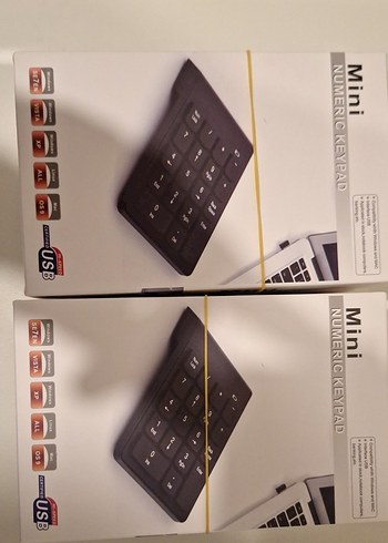 Mini Siyah Sayısal Klavye - Görsel 2