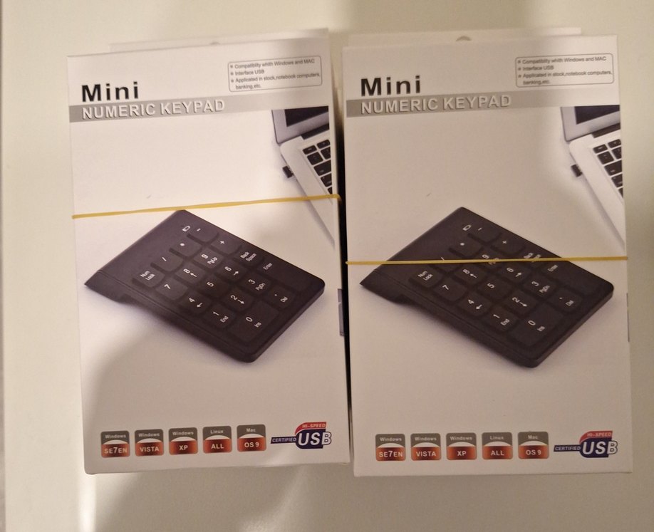 Mini Siyah Sayısal Klavye - Görsel 3