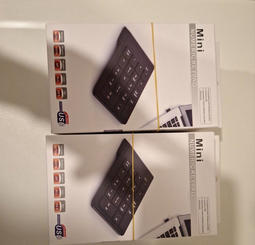 Mini Sayısal Klavye Siyah - Görsel 2