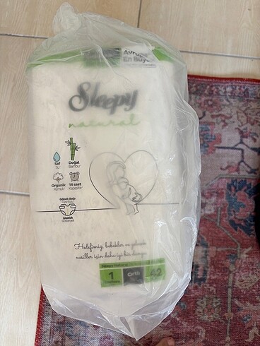 1 Beden: 2-5 kg Beden Sleepy bez 1 numara