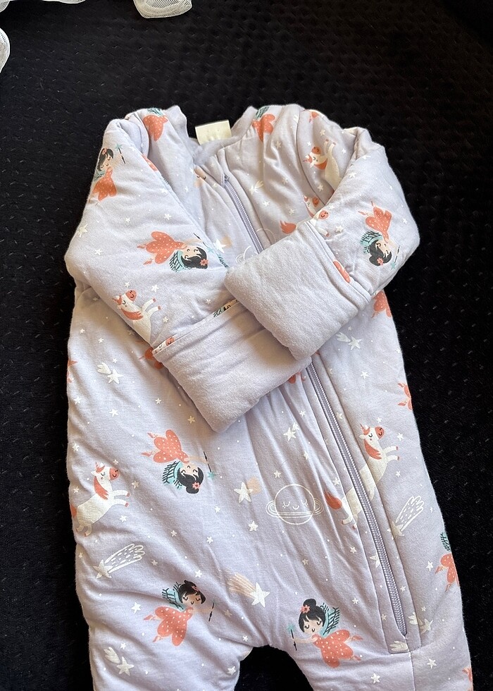 Peri kızı detaylı uyku tulumu 1.5 tog tulum . - Görsel 2