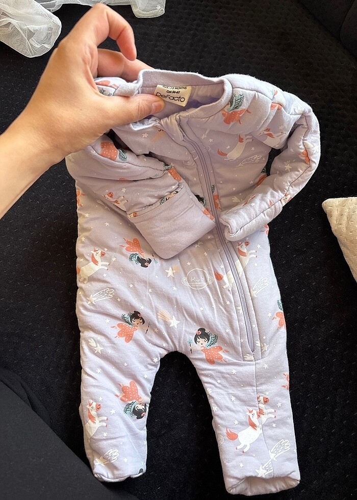 Peri kızı detaylı uyku tulumu 1.5 tog tulum . - Görsel 3