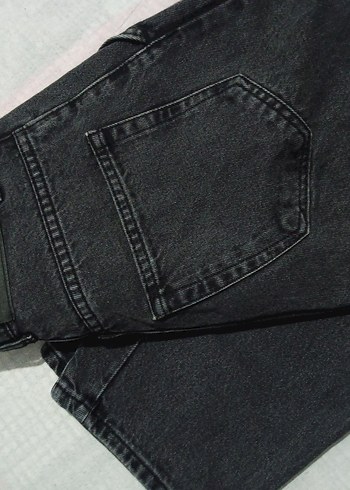 Kadın Gri Denim Midi Boy Kot Pantolon