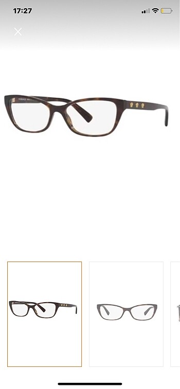 Beden Versace cat eye çerçeve