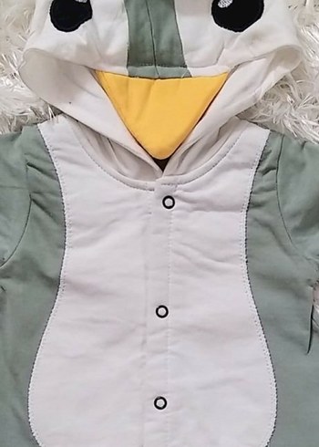 Kapüşonlu Bebek Tulum - Görsel 3