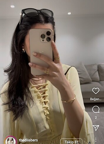 l Beden sarı Renk H&M EDITION TAKIM