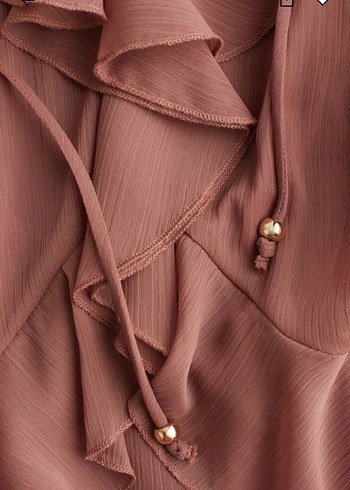 şifon elbise - Görsel 7