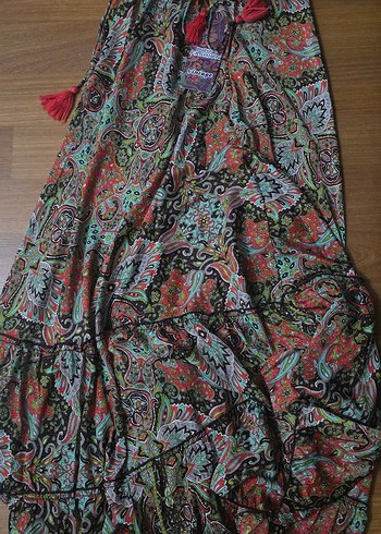 İPEK Uzun Elbise - Görsel 8