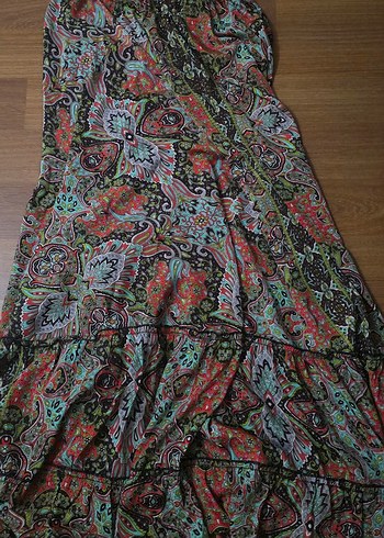 İPEK Uzun Elbise - Görsel 6