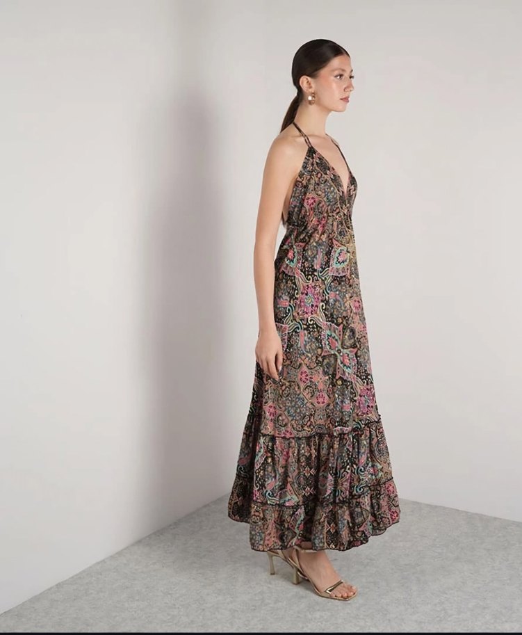 İPEK Uzun Elbise - Görsel 2