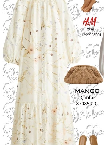 H&M DESENLİ ELBİSE - Görsel 2