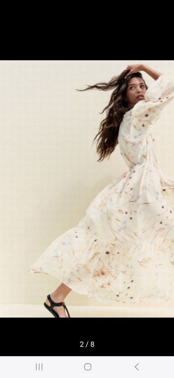 H&M DESENLİ ELBİSE - Görsel 4