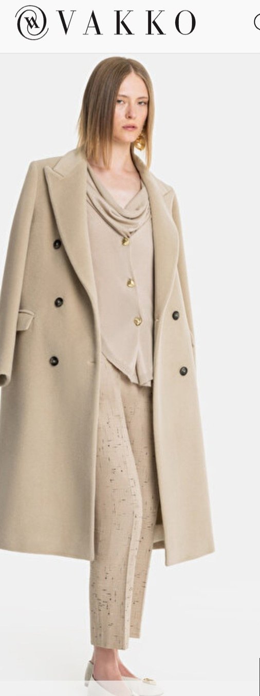 Bej yün Kaban - Görsel 3