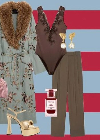 Uzun İşlemeli Kimono - Görsel 11