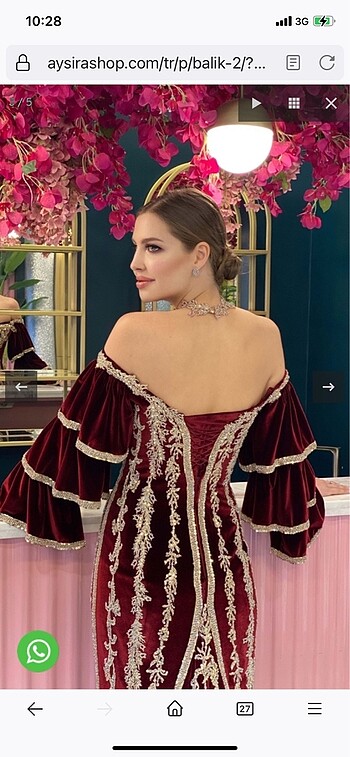 38 Beden bordo Renk Aysira bindallı
