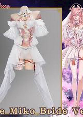 bride yae miko cosplay