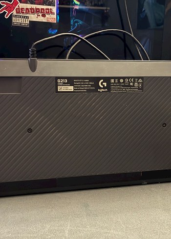 Logitech G213 Gaming mebran klavye - Görsel 7