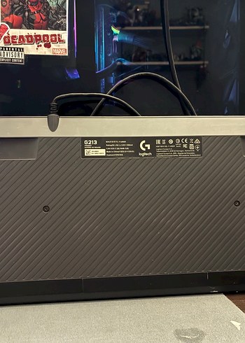 Logitech G213 Gaming mebran klavye - Görsel 6