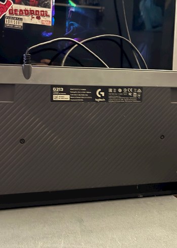 Logitech G213 Gaming mebran klavye - Görsel 11